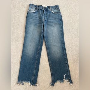 free people jeans; never worn